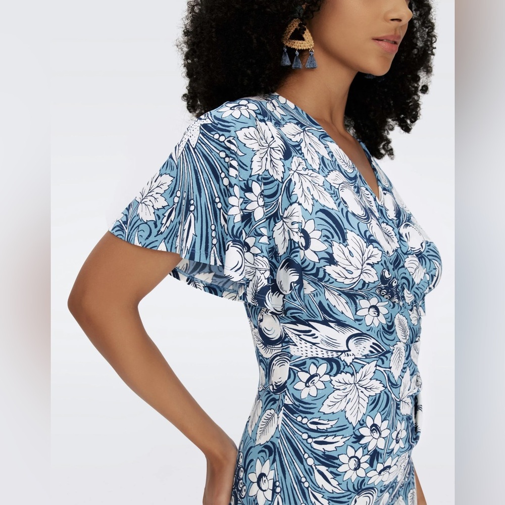 DVF ‘Zetna’ Wrap Dress - Picture 4 of 8